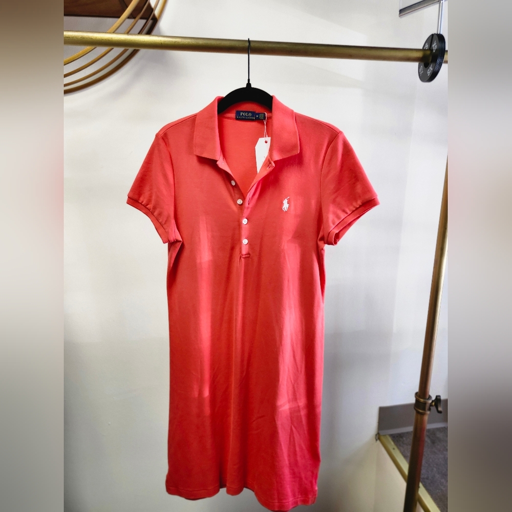 Red Ralph Lauren Tennis Dress